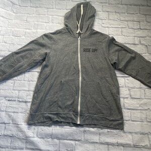 Beachbody T20 Gray Zip-Up Hoodie